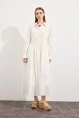 Daisy Vual Elbise Ekru - 2
