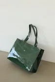Basic Shopper Çanta Haki Yeşili - 2