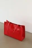 Basic Shopper Çanta Kırmızı - 3