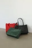 Basic Shopper Çanta Kırmızı - 4