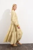 Mio Vual Elbise Soft Sarı - 5