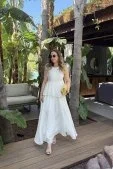 Miranda Etekli Takım Beyaz - 1