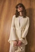 Pilili Premium Kimono Ceket Ekru - 2