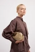 Poplin Trenç Gömlek Acı Kahve - 3