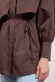 Poplin Trenç Gömlek Acı Kahve - 2