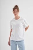 Premium Basic Tshirt Beyaz - 4