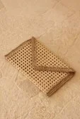 Sole Hasır Clutch Çanta Nude Nude