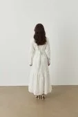 Victoria Elbise Beyaz - 5