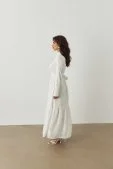 Victoria Elbise Beyaz - 4