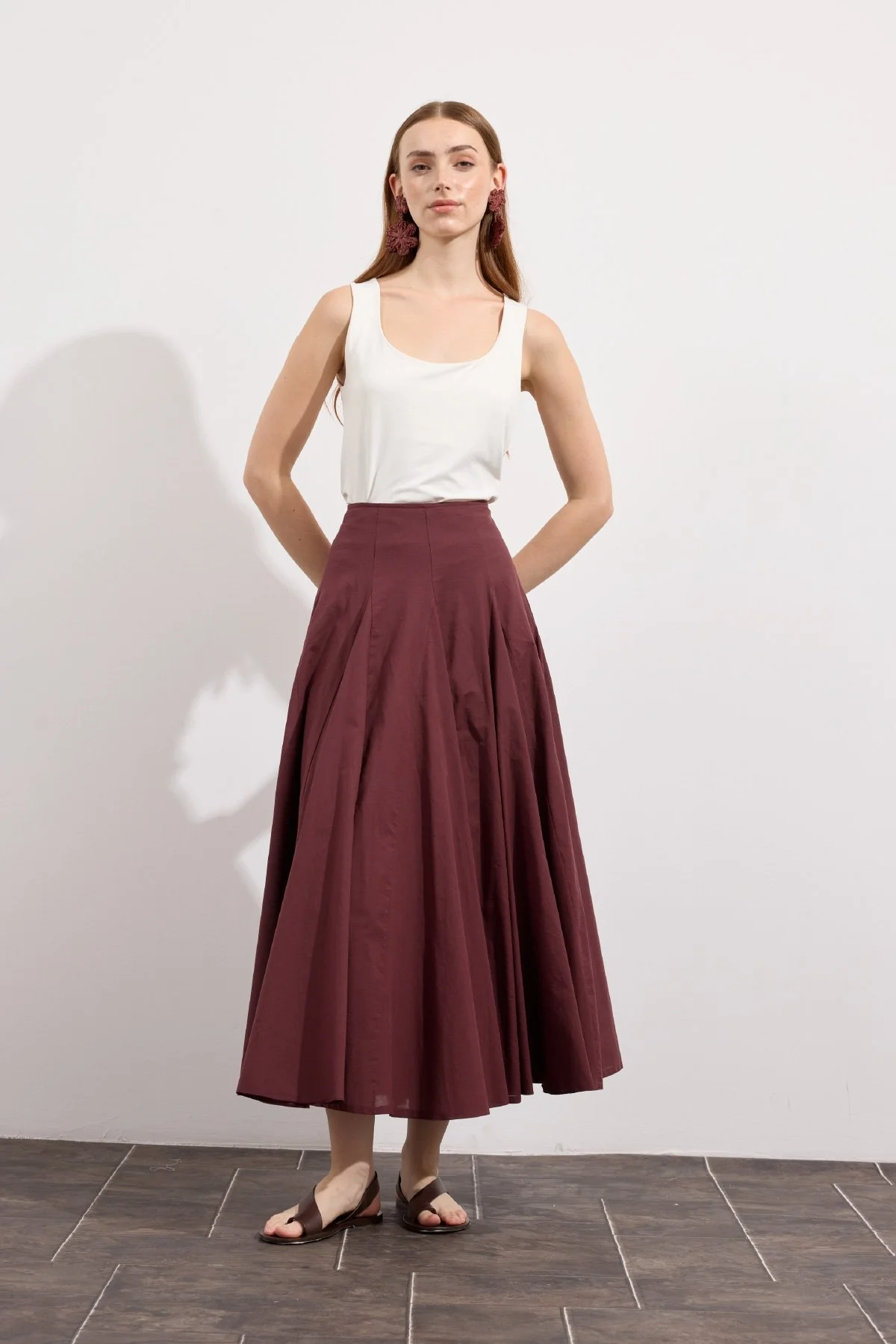 Godeli Vual Etek Bordo - 5
